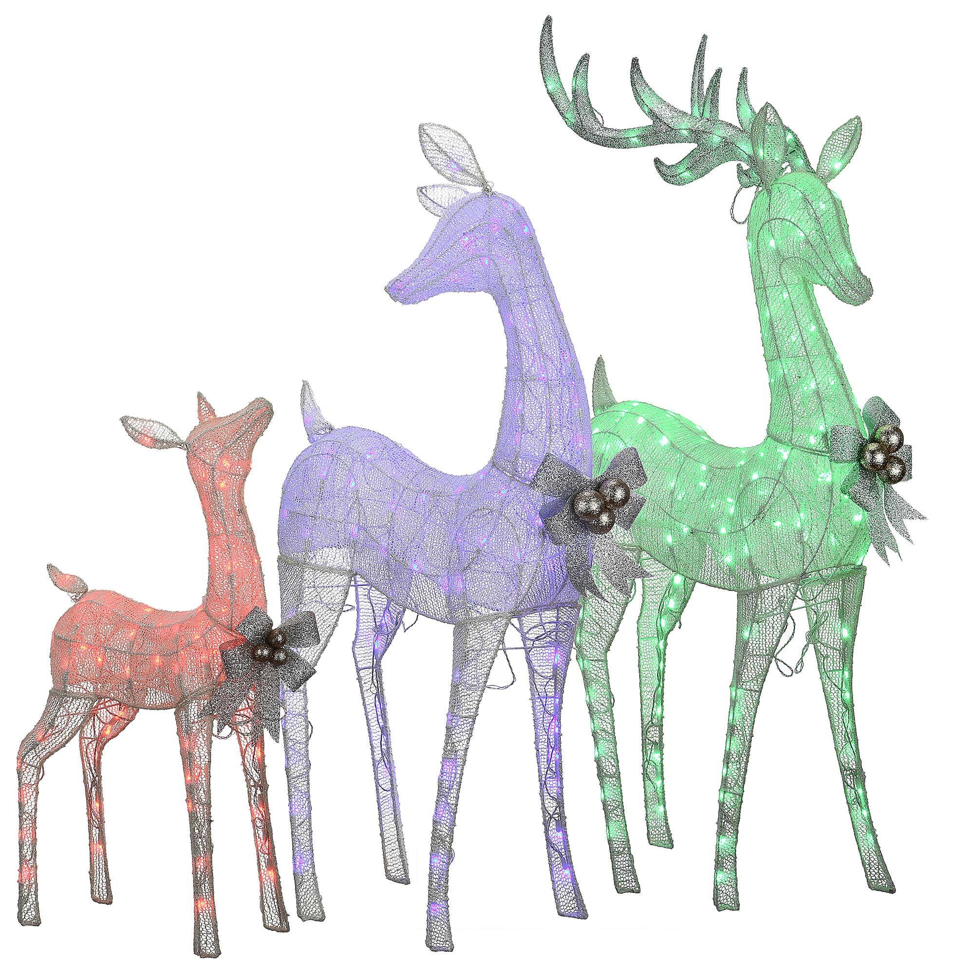 Deer Family Assortment Decoration